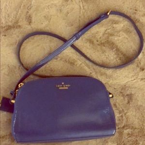 Kate Spade royal blue cross body purse